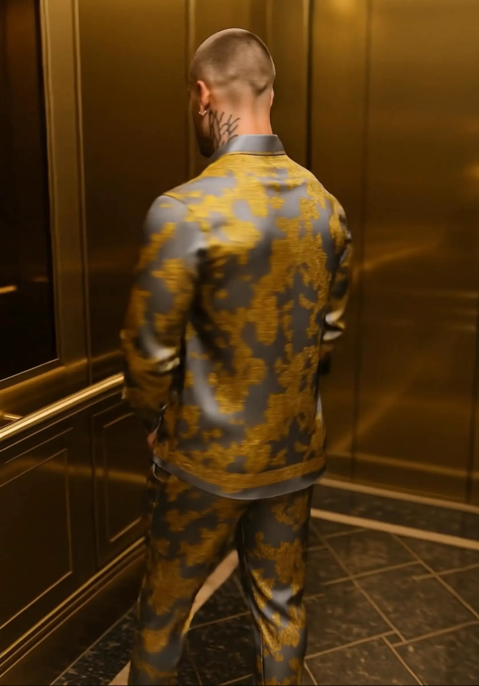 Luxury Silk Set for Men – Limited Handmade Edition - Gay Outfits