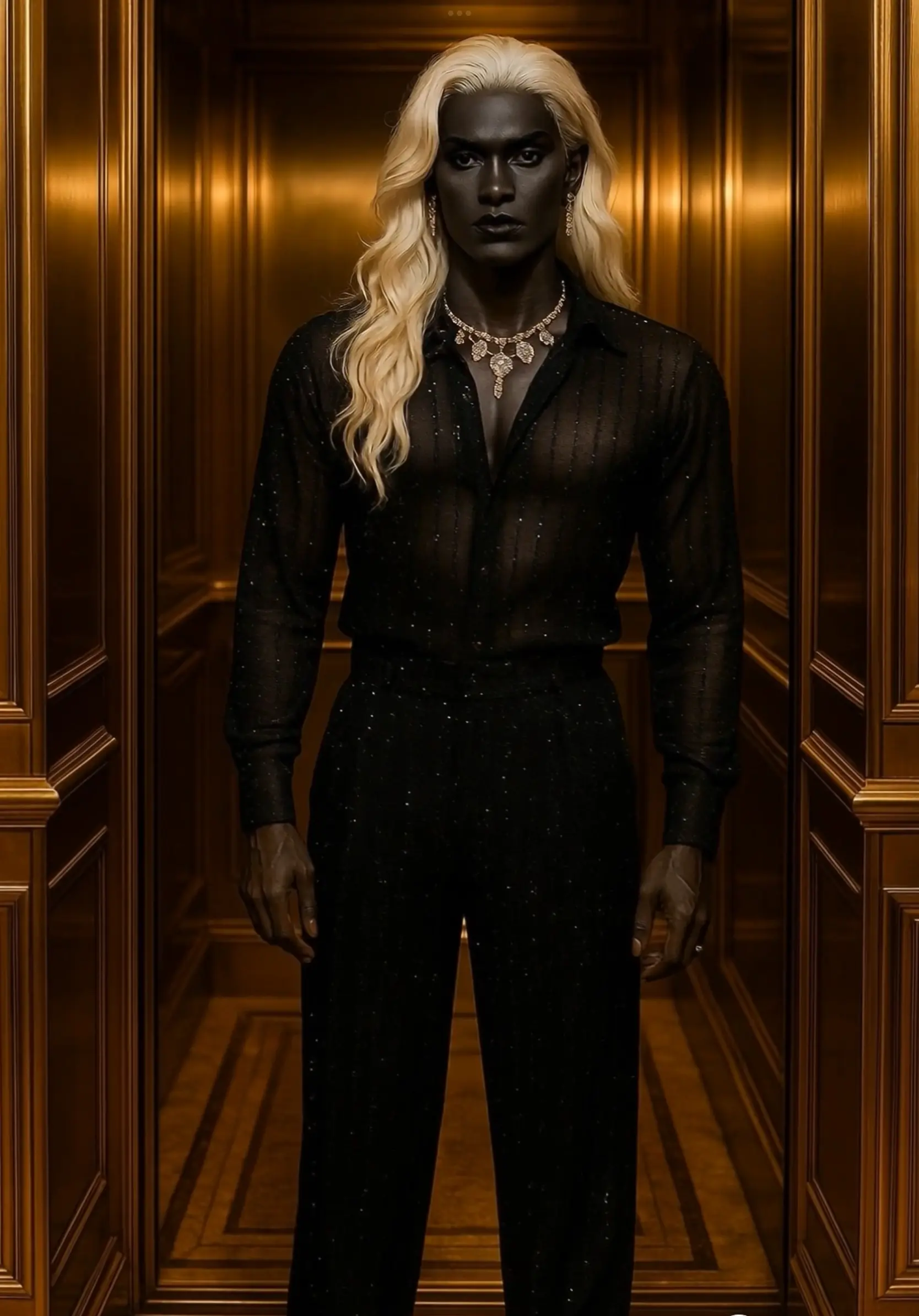 The Midnight Flame Set – Party Couture Edition - Gay Outfits