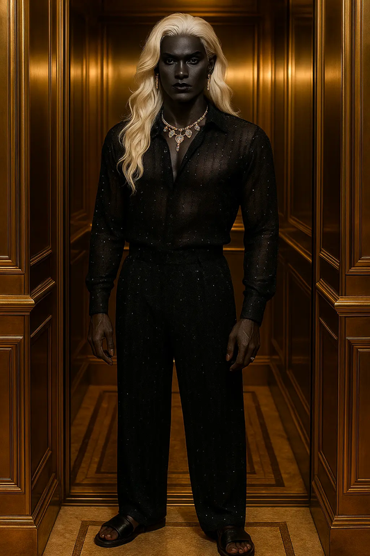 The Midnight Flame Set – Party Couture Edition - Gay Outfits