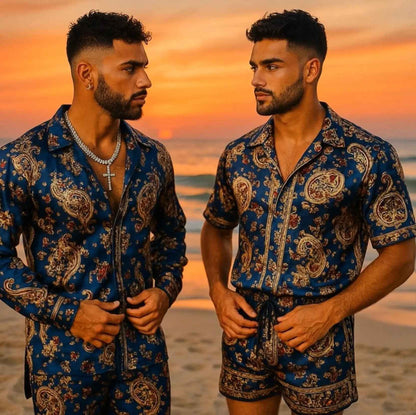 The Kayib Silk Set – Handmade Luxury Outfit for Couples