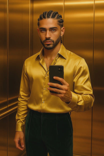 The Champagne Glow – Silk Edition